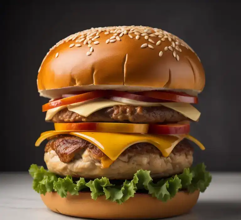 Burger Image Created by Dalle 4