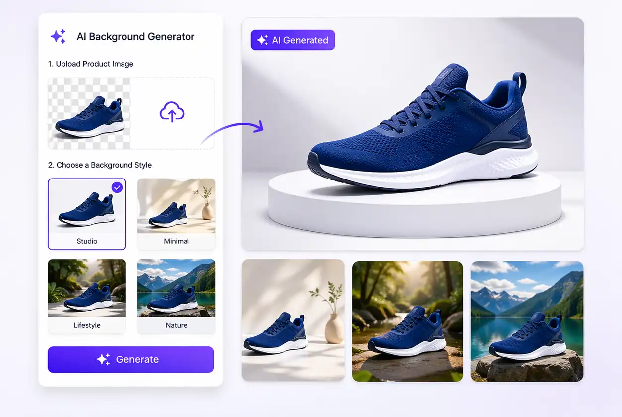 AI Background & Product Generator